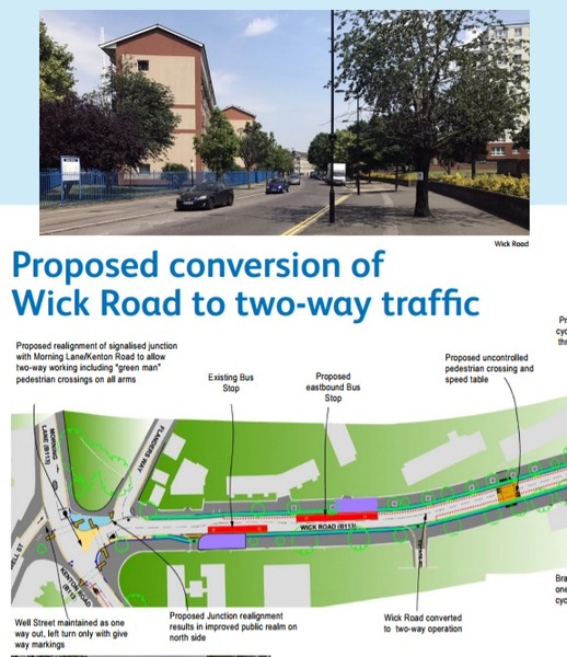 The photo for Wick Road Improvement Scheme.